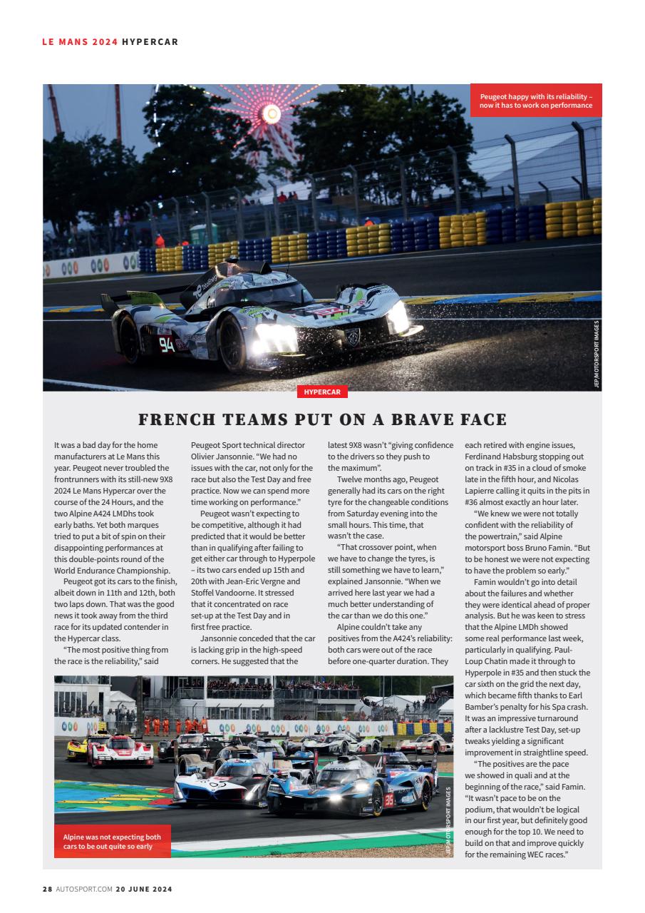 Autosport Preview Pages