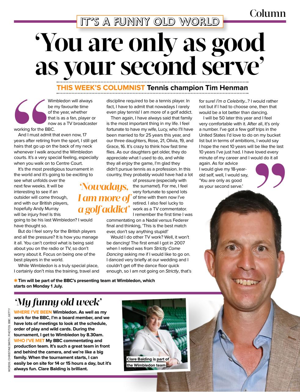 Woman's Weekly Preview Pages