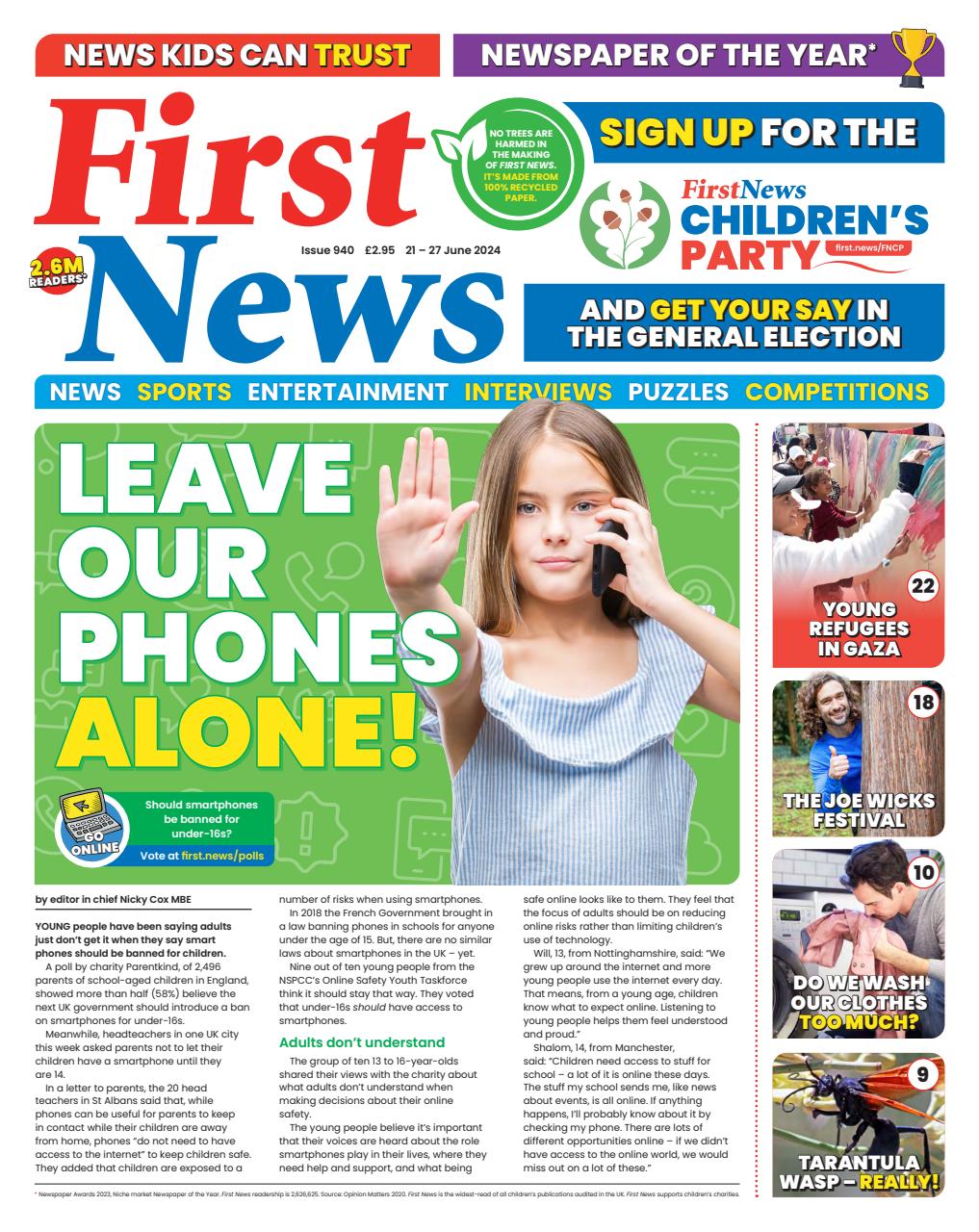 First News Preview Pages