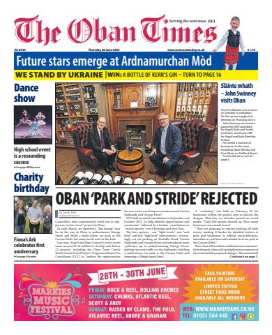 The Oban Times & Lochaber Times issue Thursday, June 20, 2024