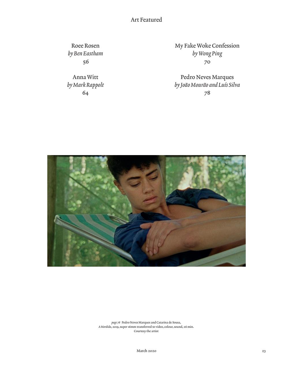 ArtReview Preview Pages