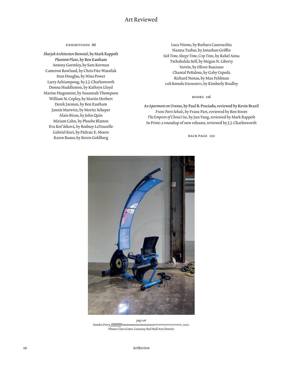 ArtReview Preview Pages