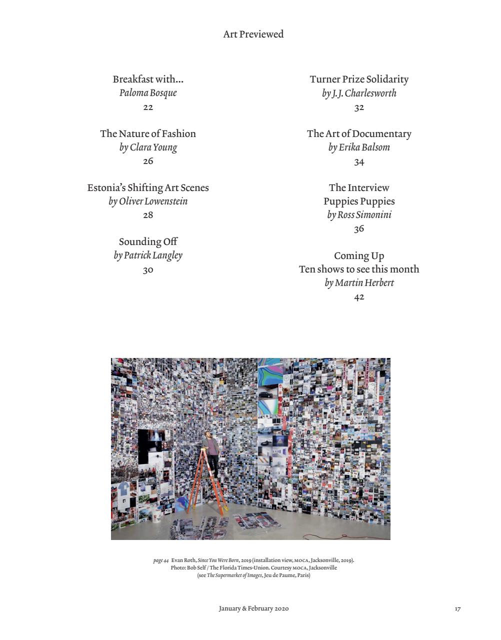 ArtReview Preview Pages