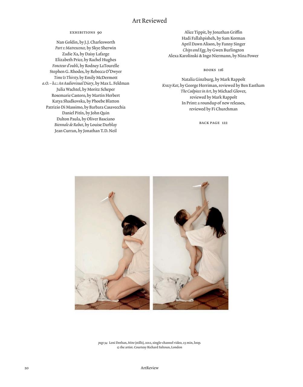 ArtReview Preview Pages