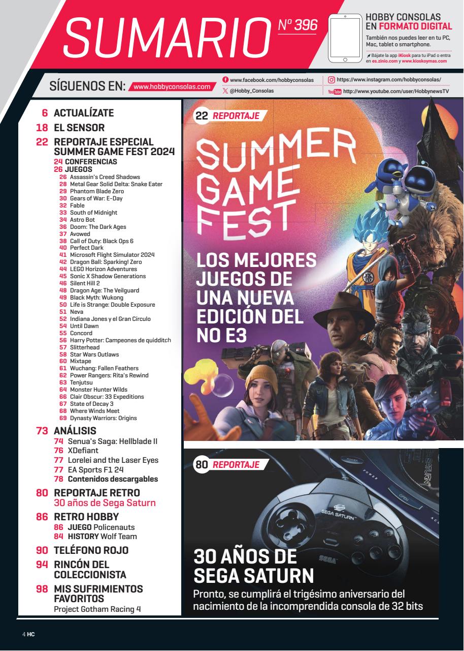 Hobby Consolas Preview Pages