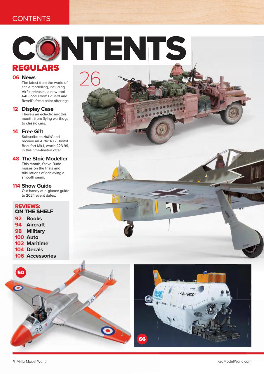 Airfix Model World Preview Pages
