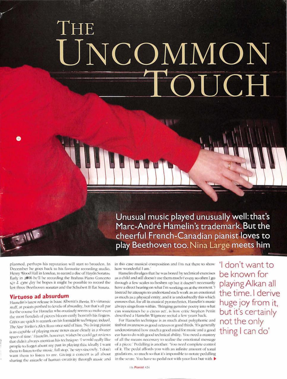 Pianist Preview Pages