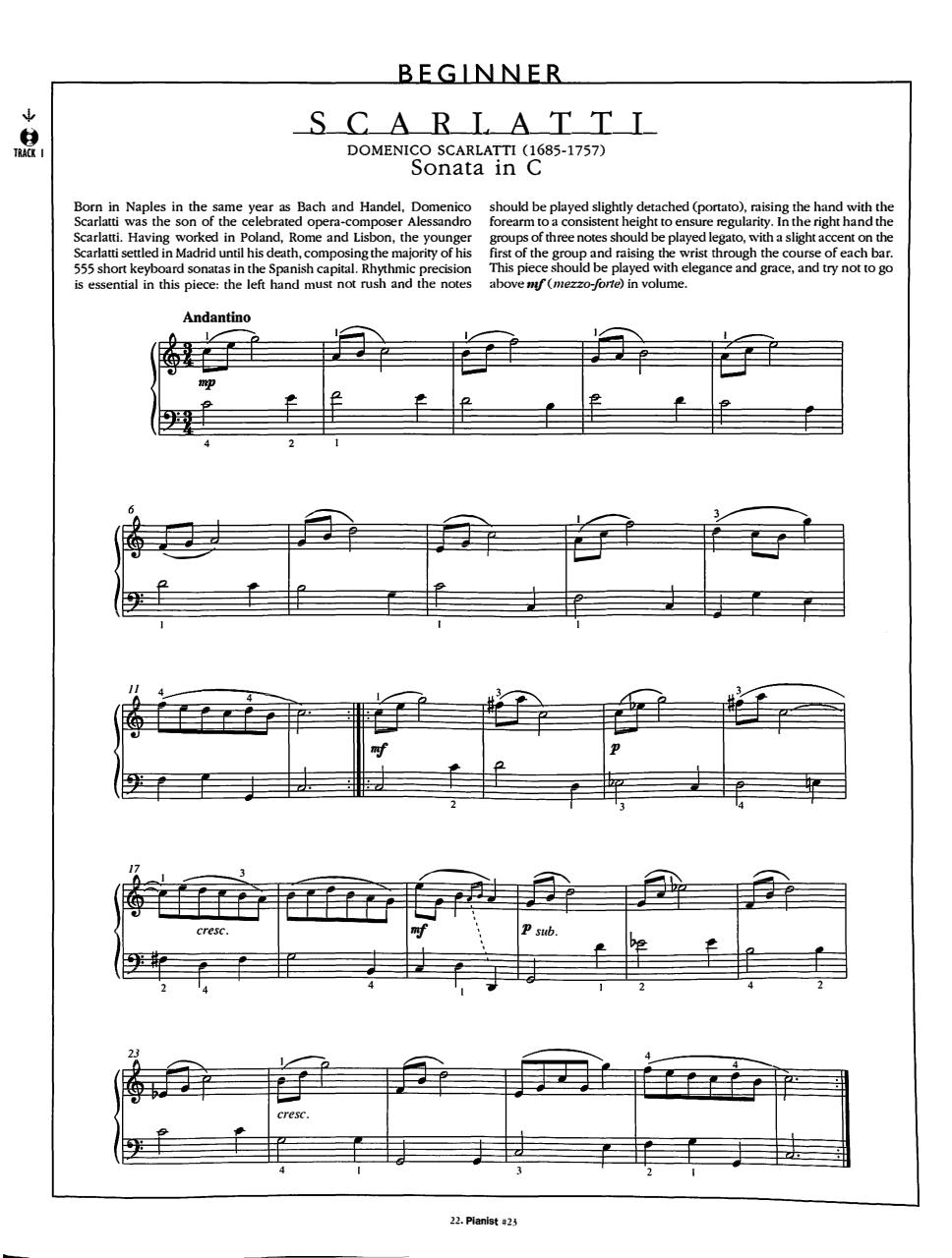 Pianist Preview Pages