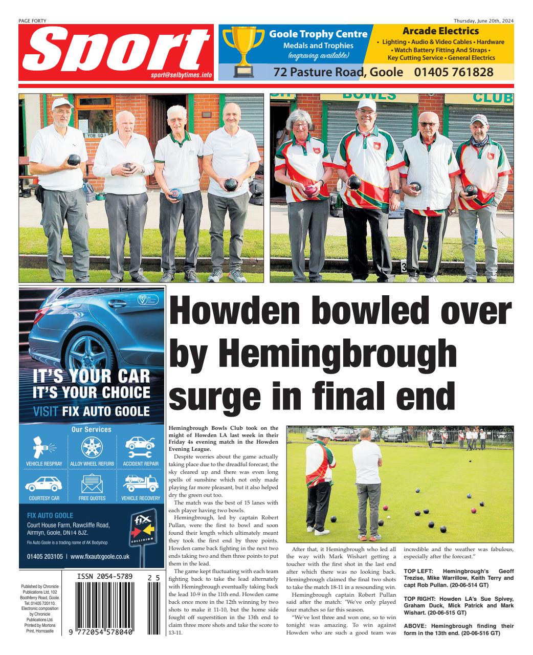 Selby Times Preview Pages