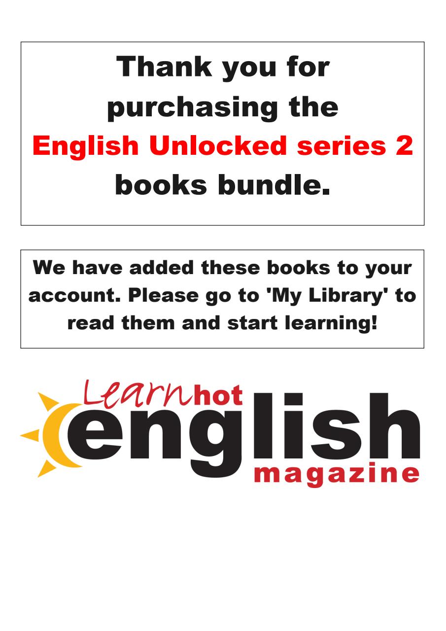 Learn Hot English Preview Pages