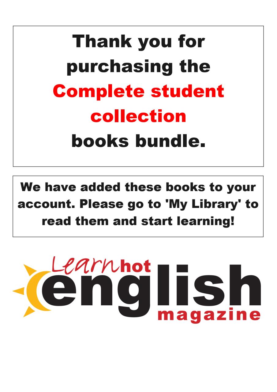 Learn Hot English Preview Pages
