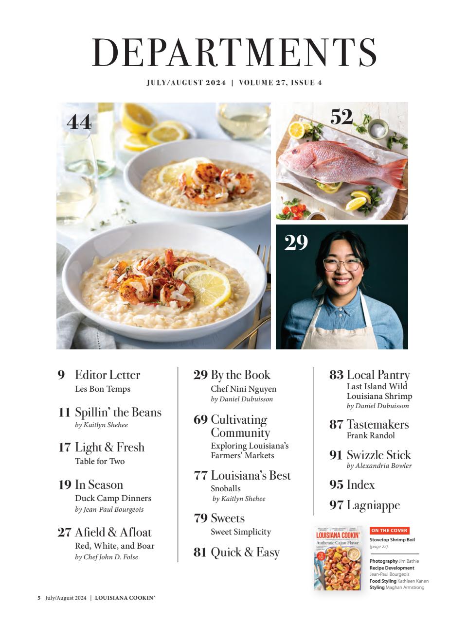 Louisiana Cookin’ Preview Pages