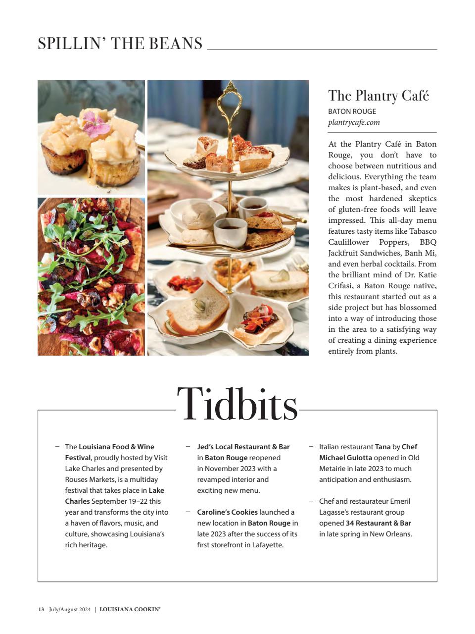 Louisiana Cookin’ Preview Pages