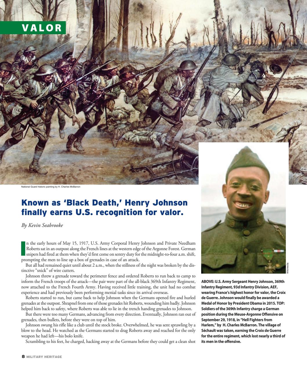 Military Heritage Preview Pages