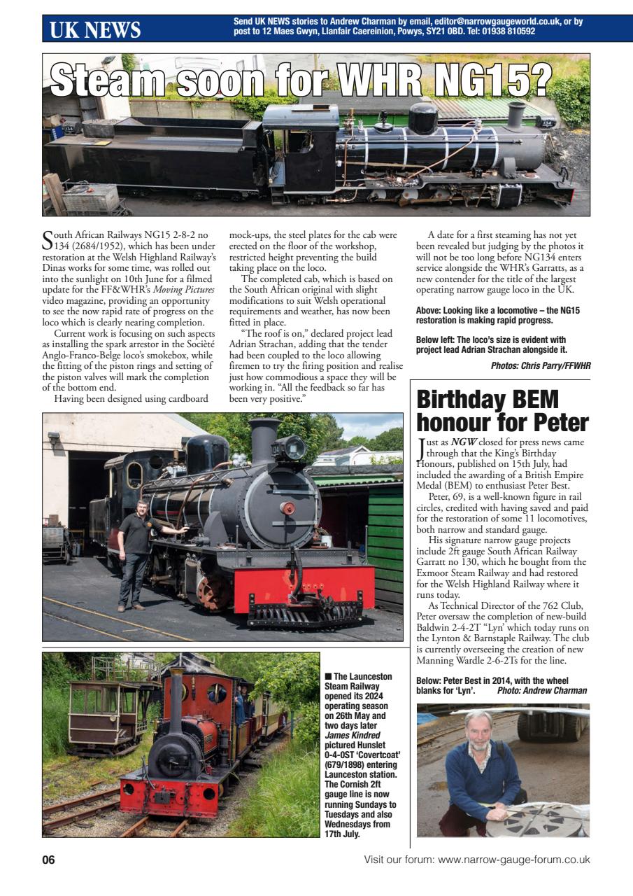 Narrow Gauge World Preview Pages