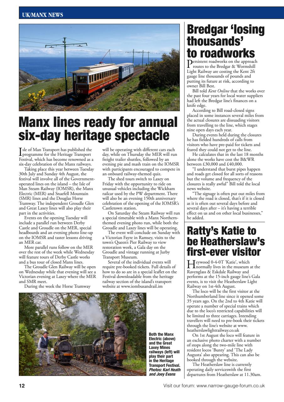 Narrow Gauge World Preview Pages