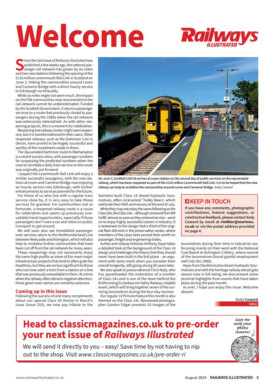 Railways Illustrated Preview Pages