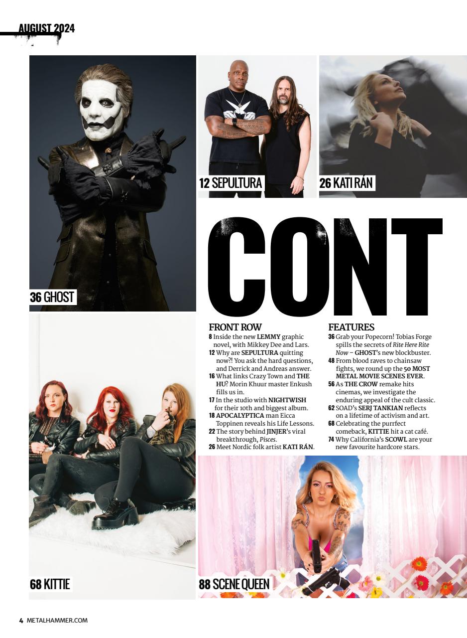 Metal Hammer Preview Pages
