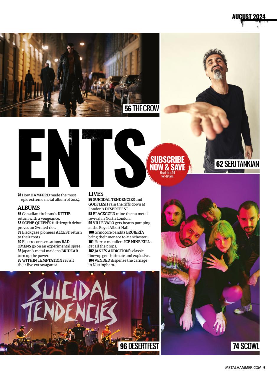 Metal Hammer Preview Pages