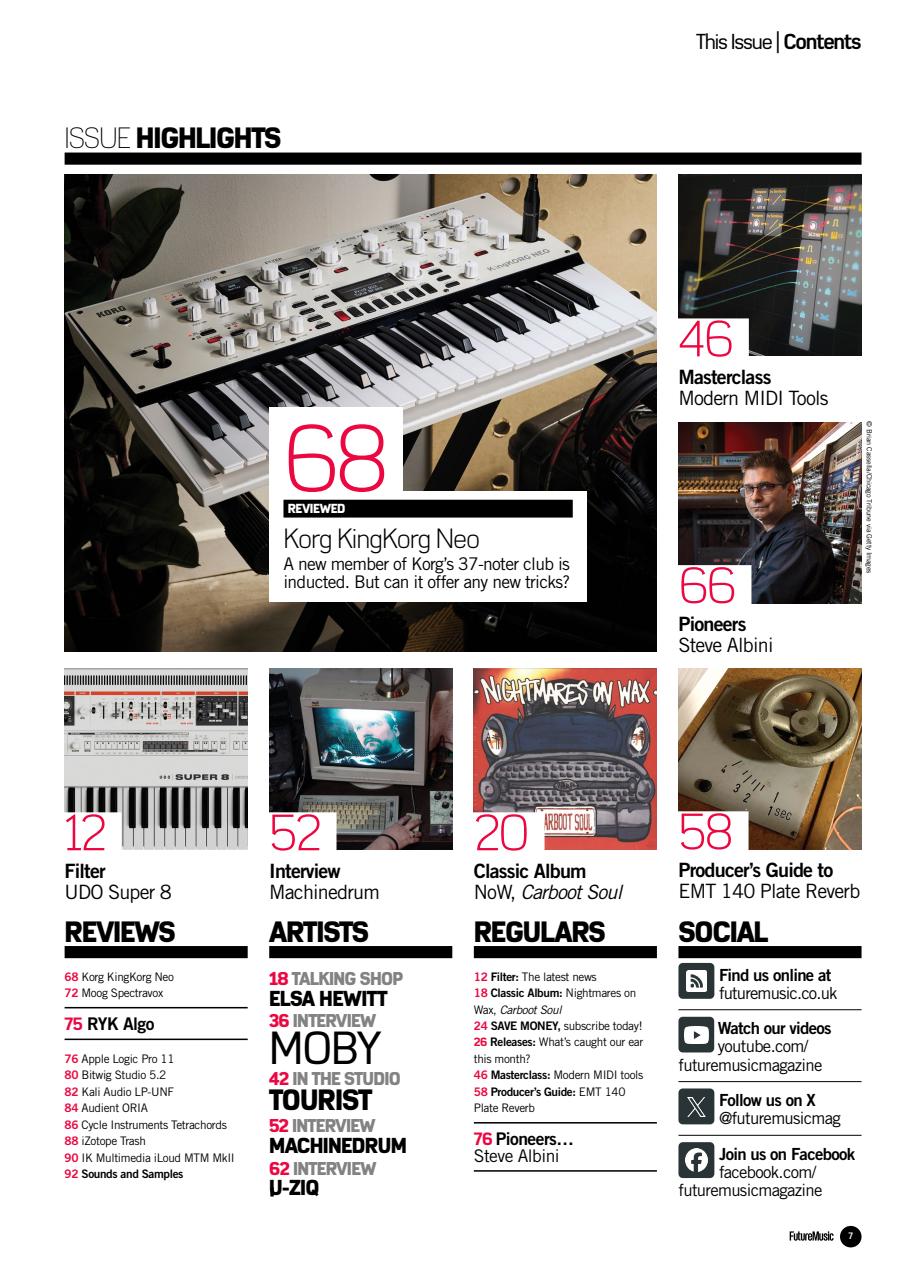 Future Music Preview Pages