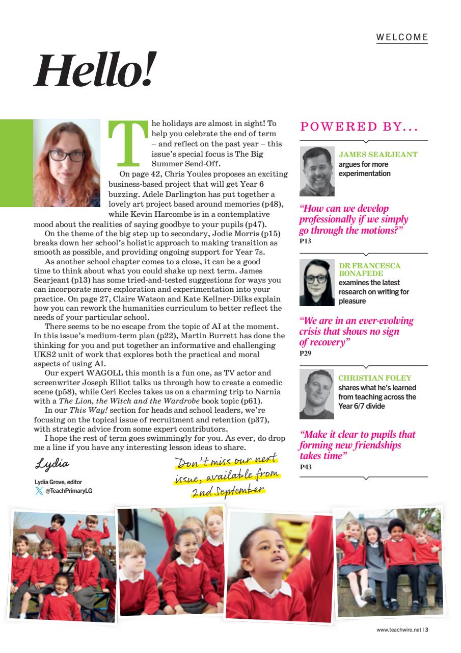 Teach Primary Preview Pages