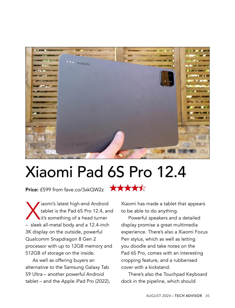 Tech Advisor Preview Pages