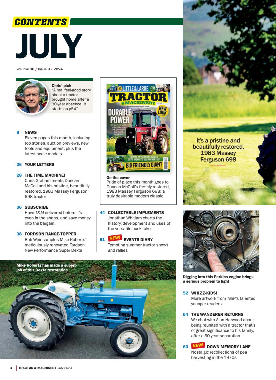 Tractor & Machinery Preview Pages