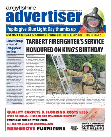 Argyllshire Advertiser issue 21/06/2024