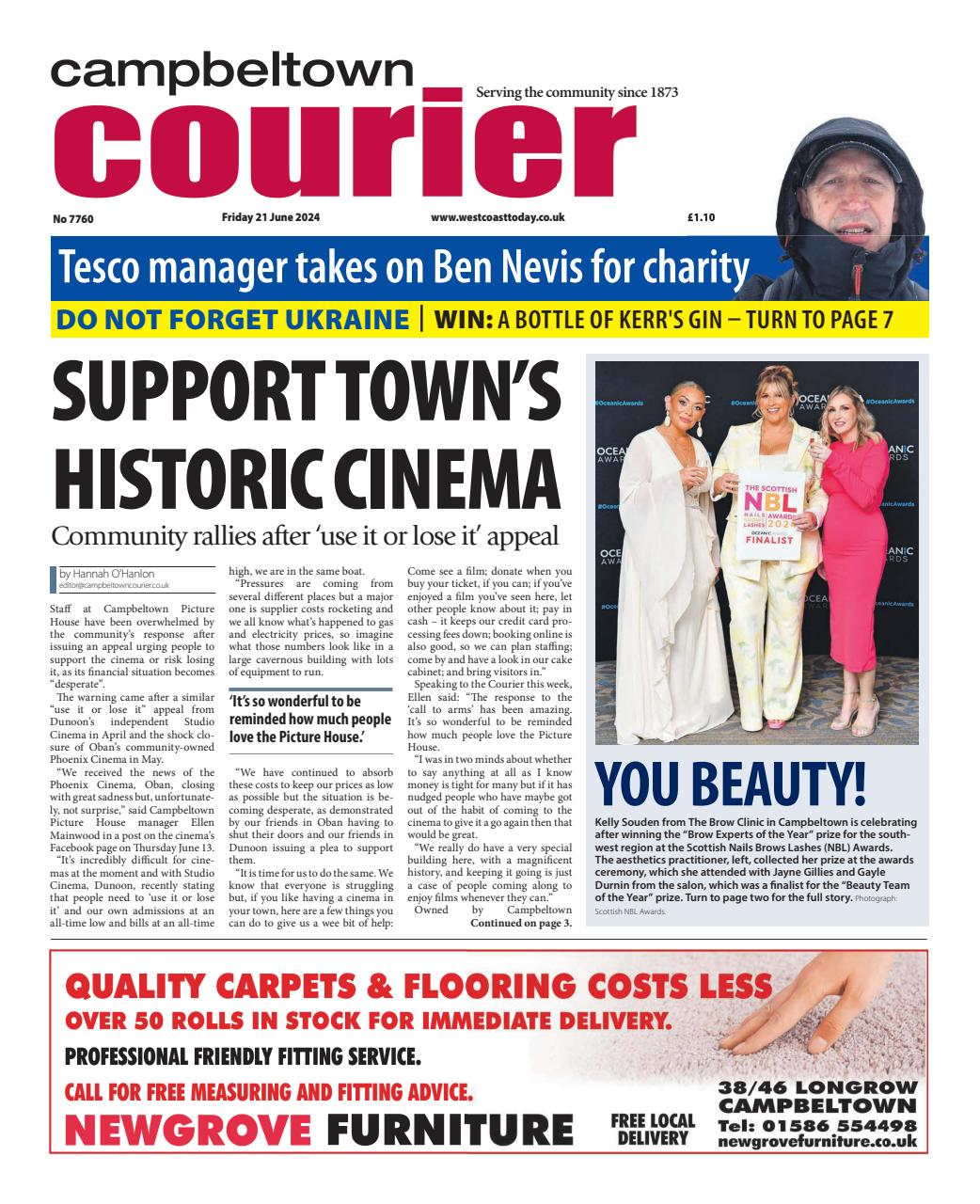 Campbeltown Courier Preview Pages