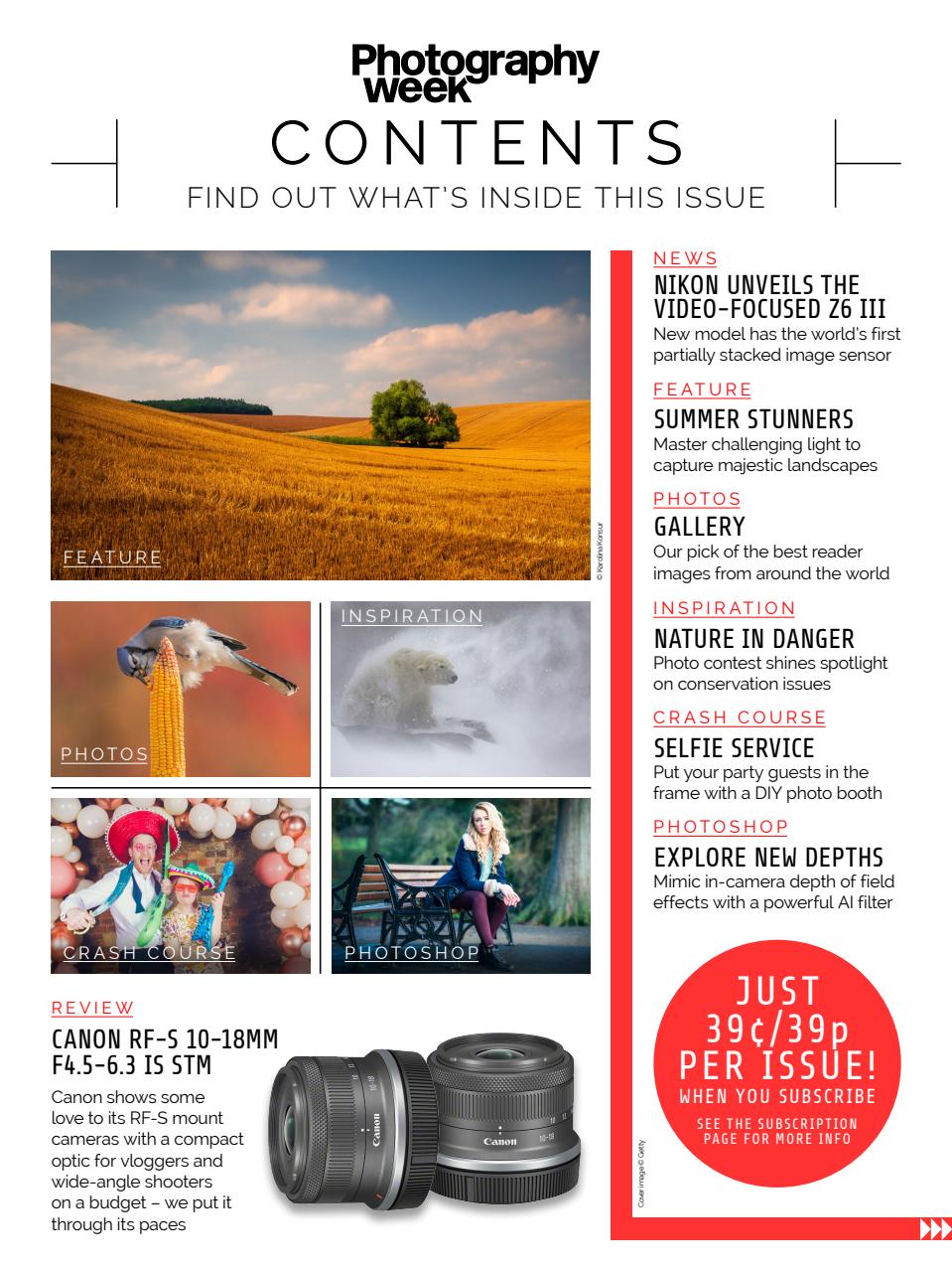 Photography Week Preview Pages