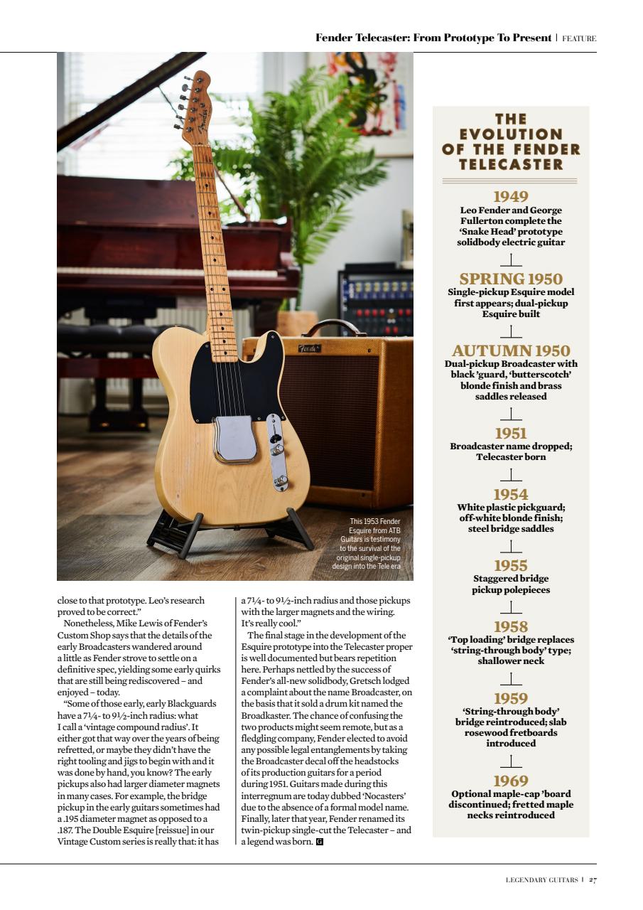 Music Magazine - Guitarist Presents: Legendary Guitars Second Edition ...