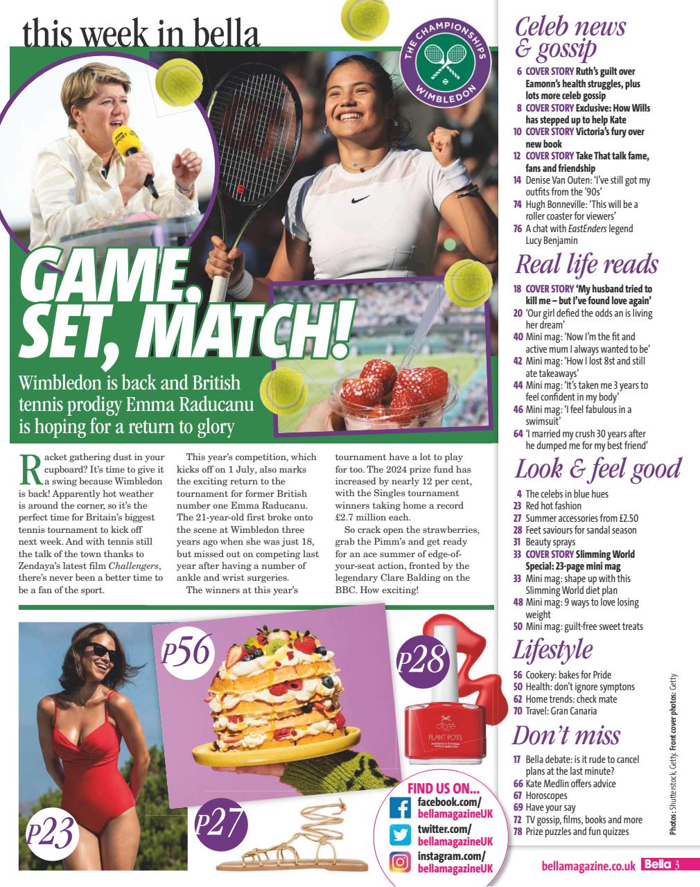 Bella Magazine Preview Pages