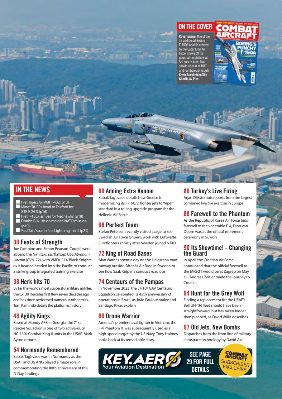 Combat Aircraft Journal Preview Pages
