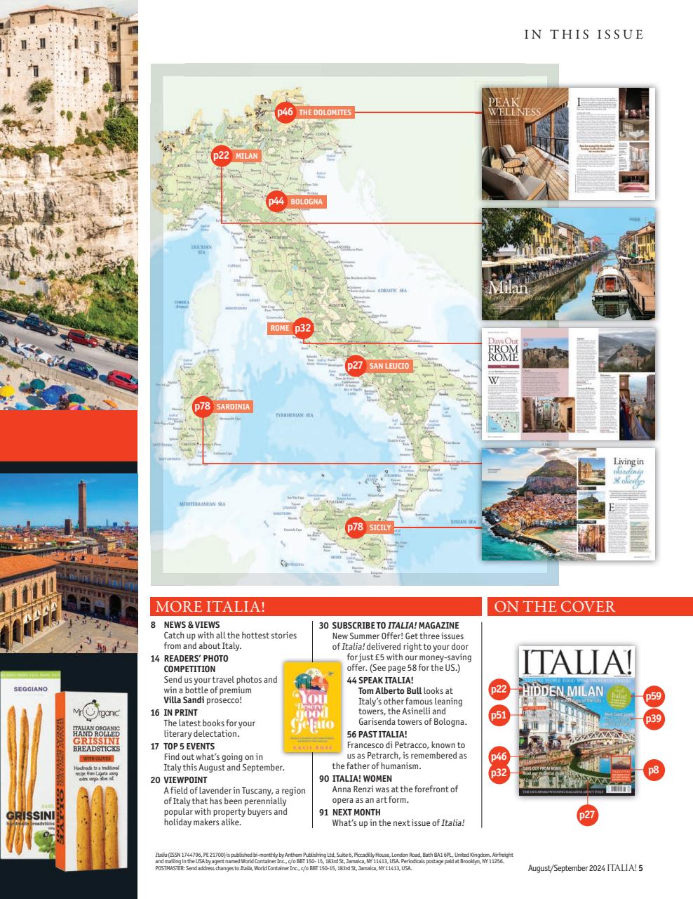 Italia! Preview Pages