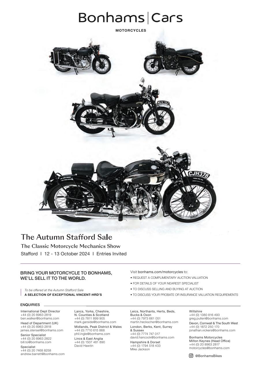The Classic MotorCycle Preview Pages