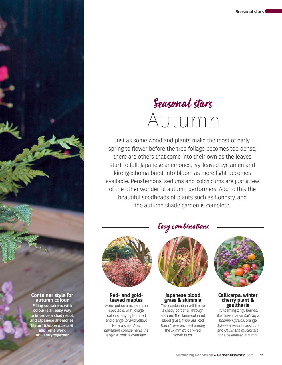 BBC Gardeners’ World Magazine Preview Pages