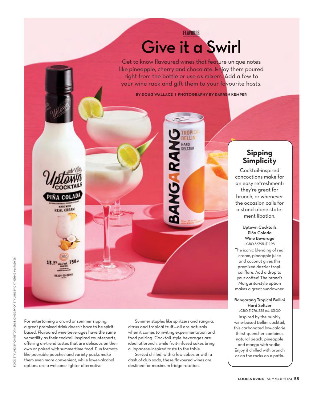 LCBO Food & Drink Preview Pages