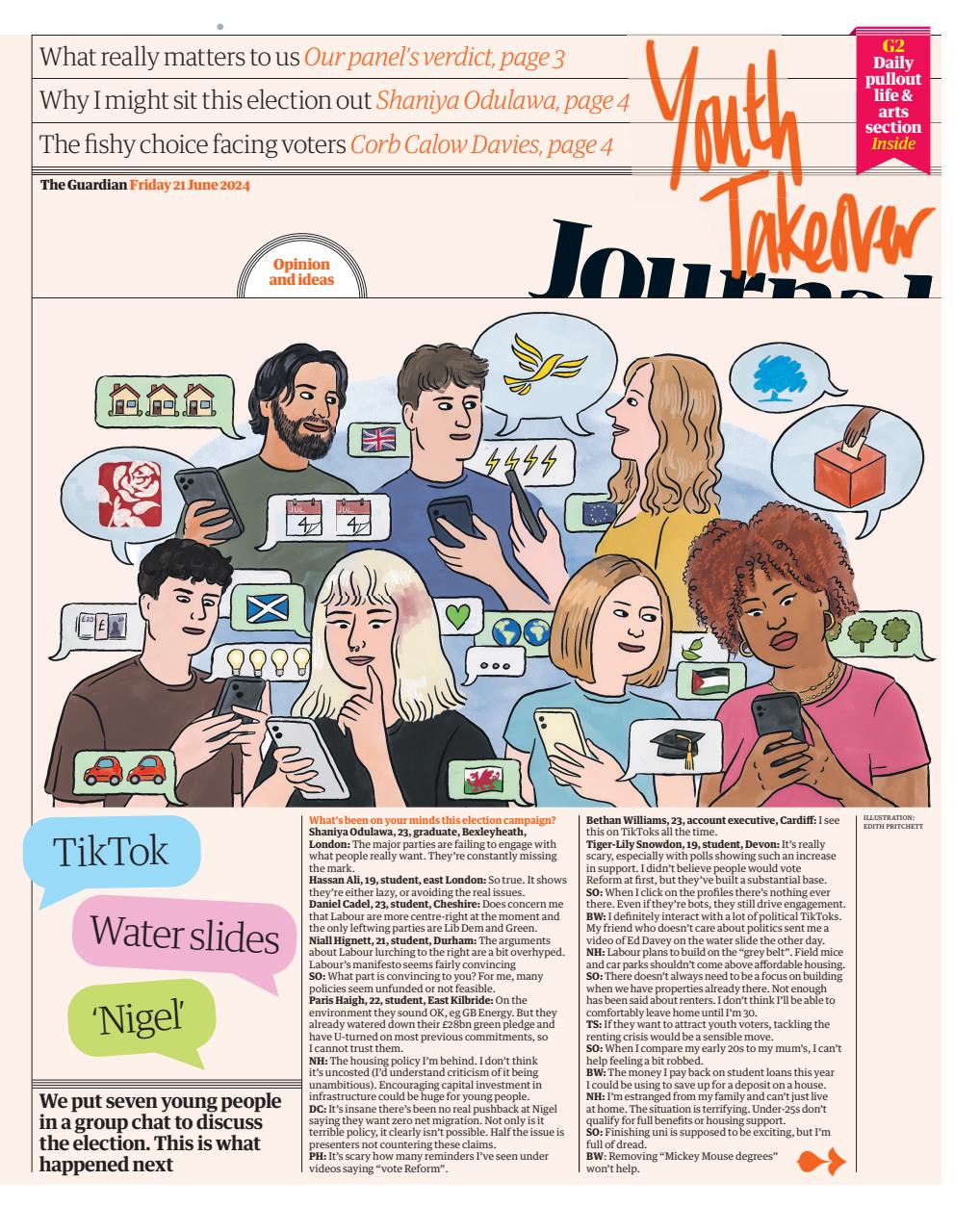The Guardian Newspaper Preview Pages