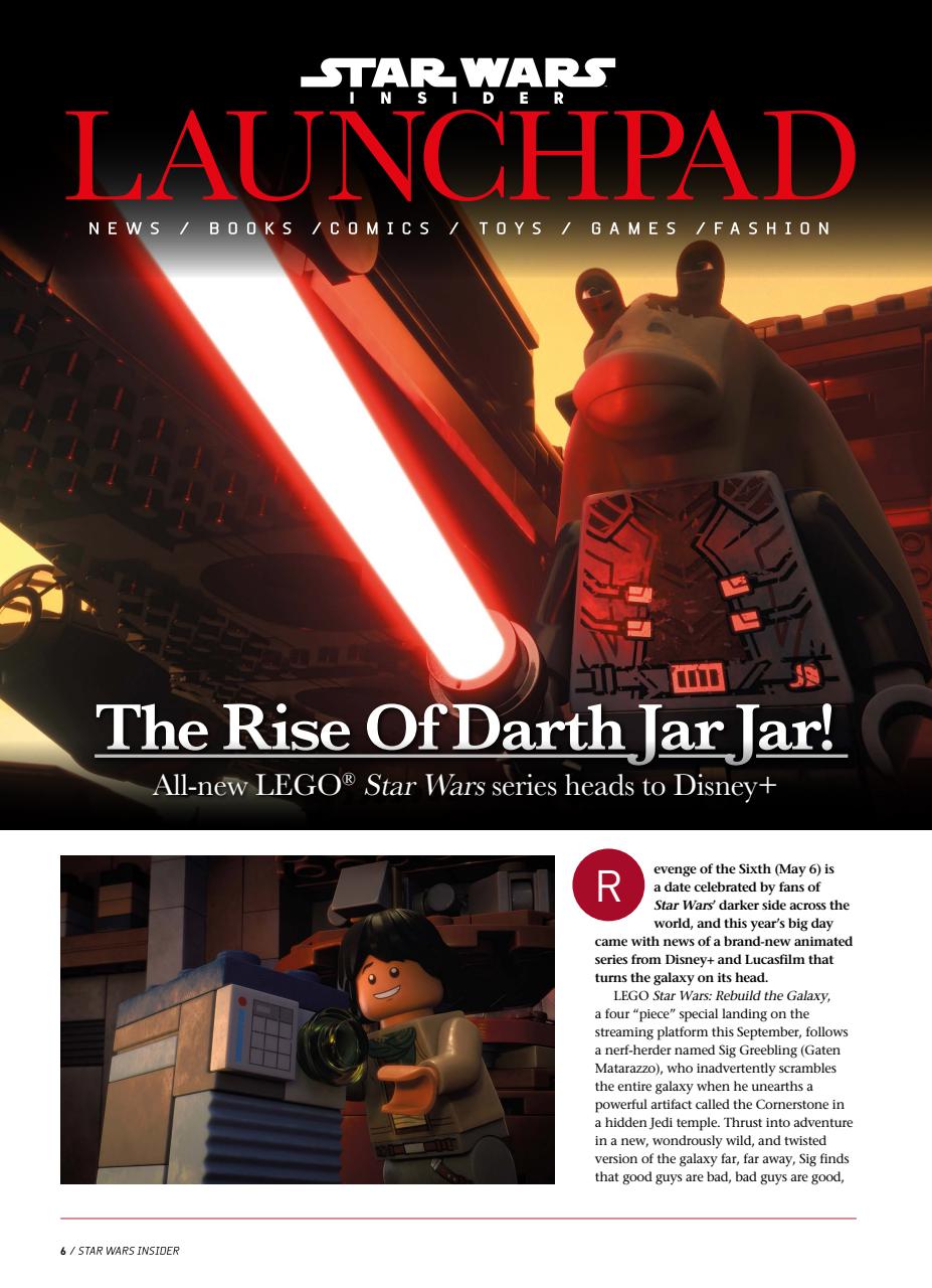 Star Wars Insider Preview Pages