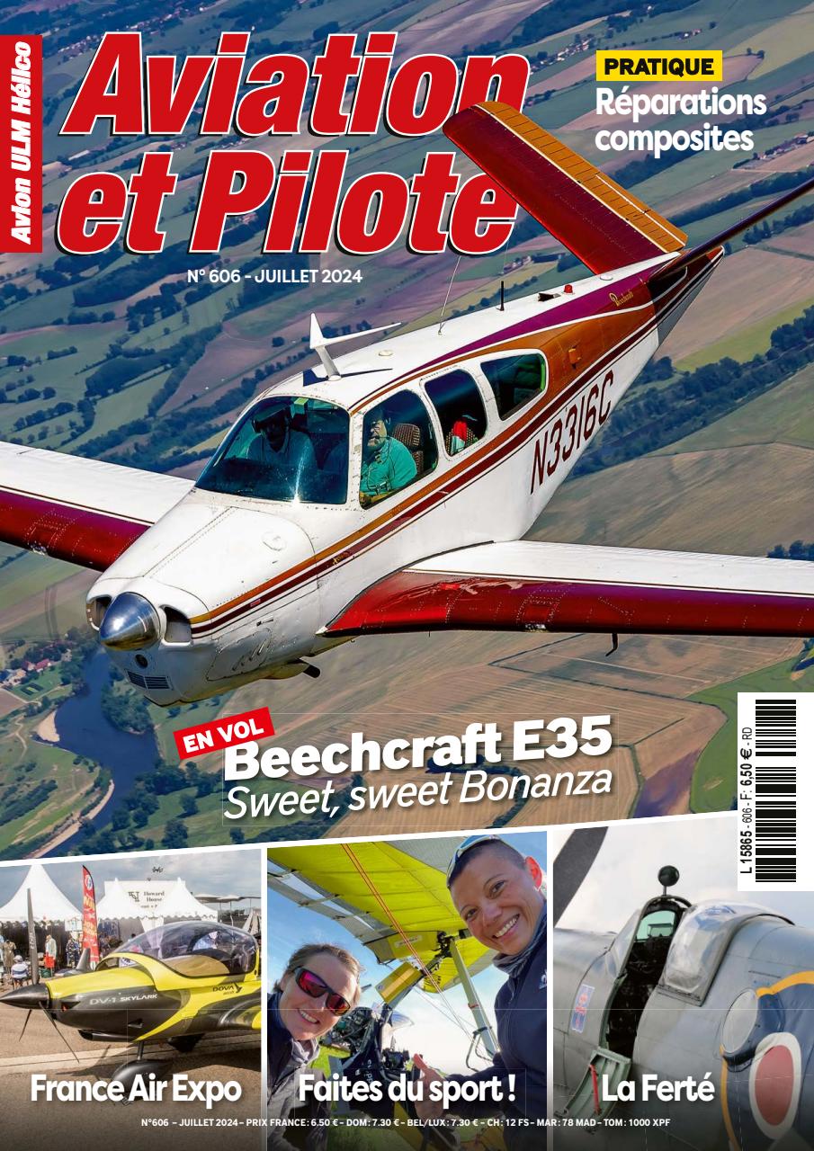 Aviation et Pilote Magazine - Juillet 2024 Back Issue