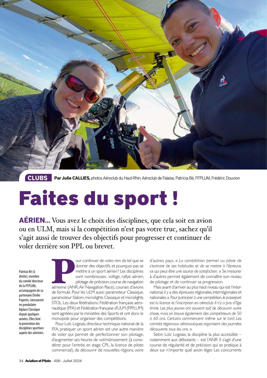 Aviation et Pilote Preview Pages