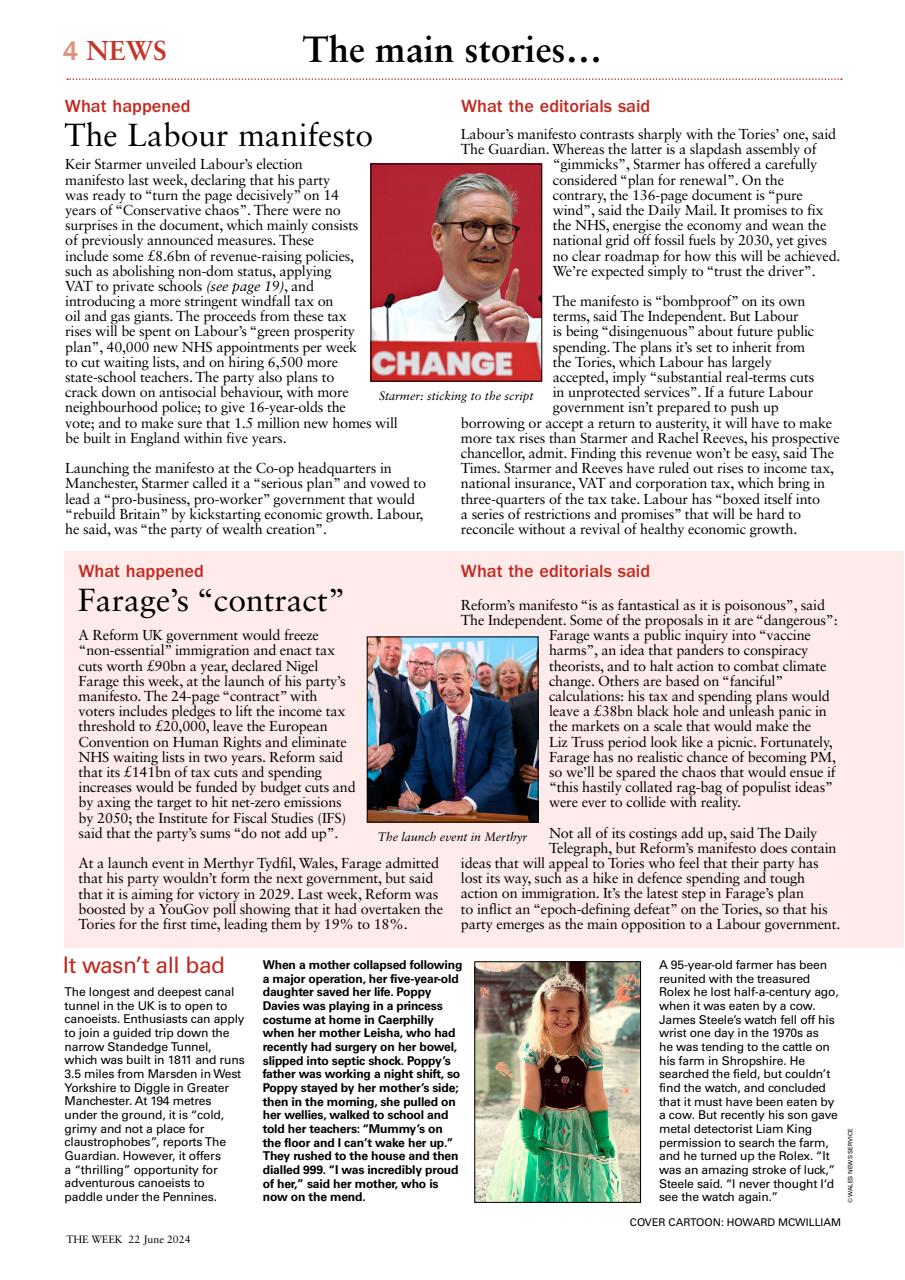 The Week Preview Pages