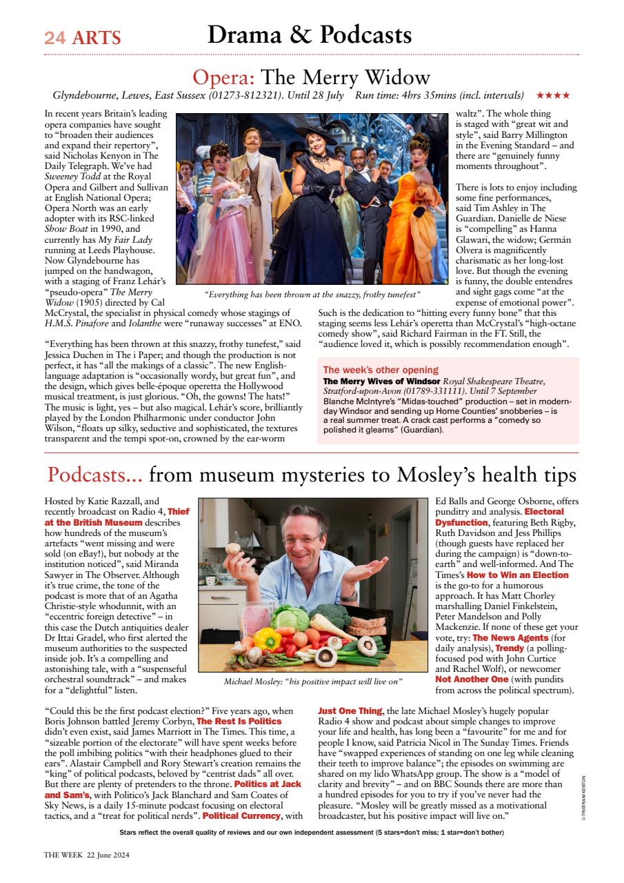 The Week Preview Pages