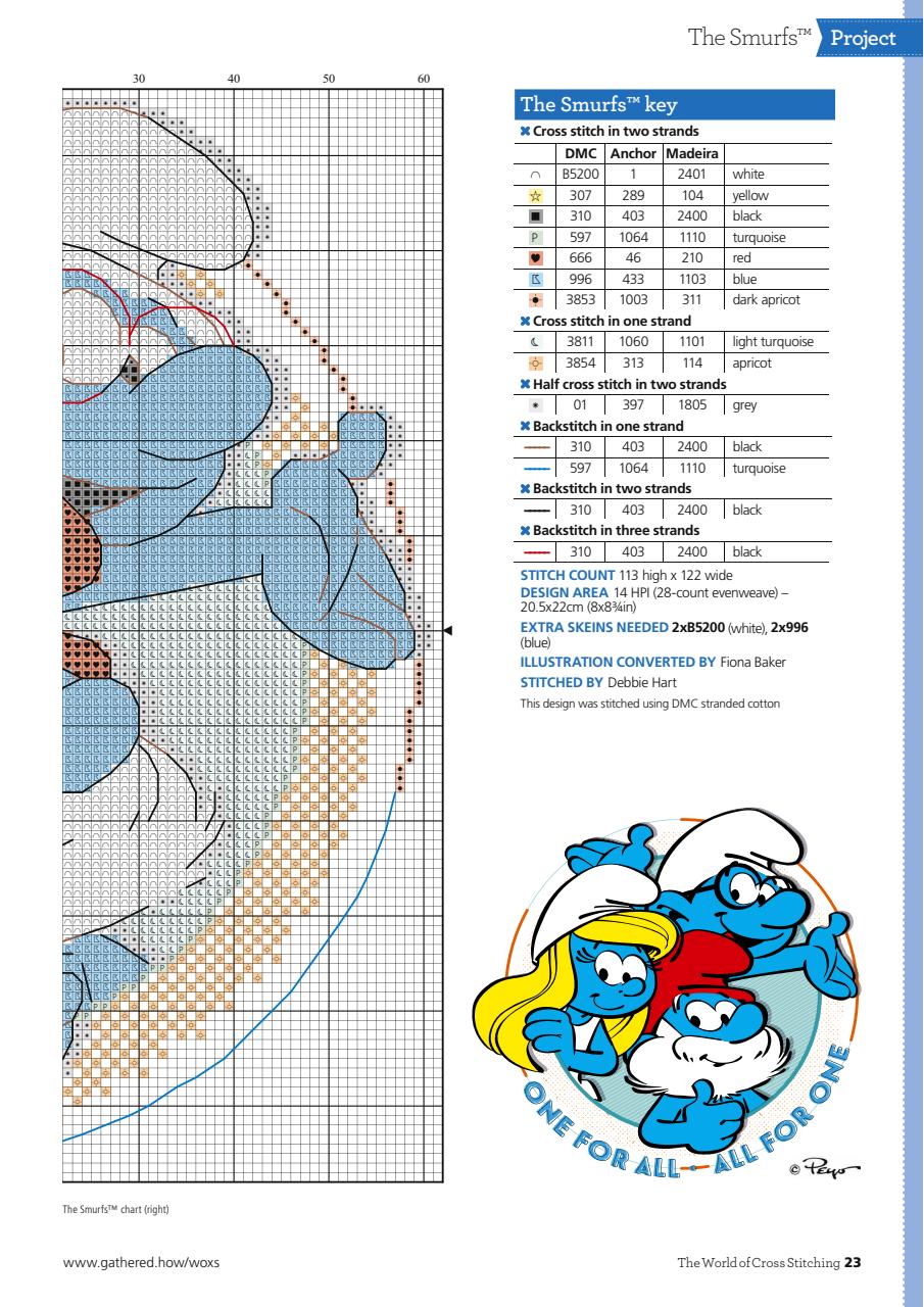 The World of Cross Stitching Preview Pages