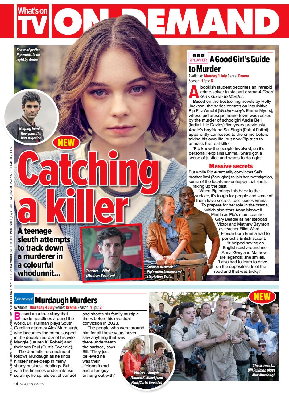 What's on TV Preview Pages