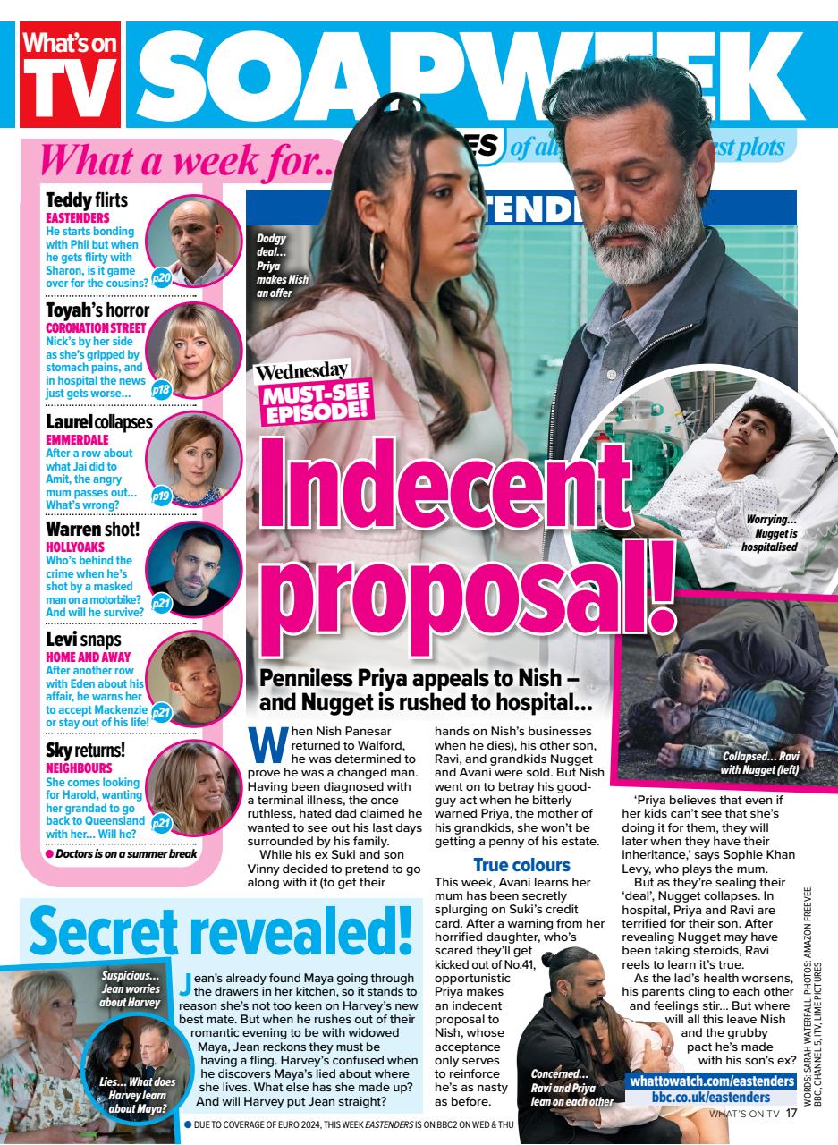 What's on TV Preview Pages