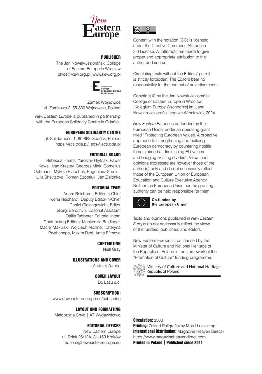 New Eastern Europe Preview Pages