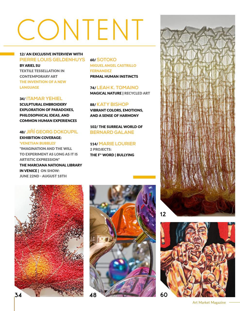 Art Market Magazine Preview Pages
