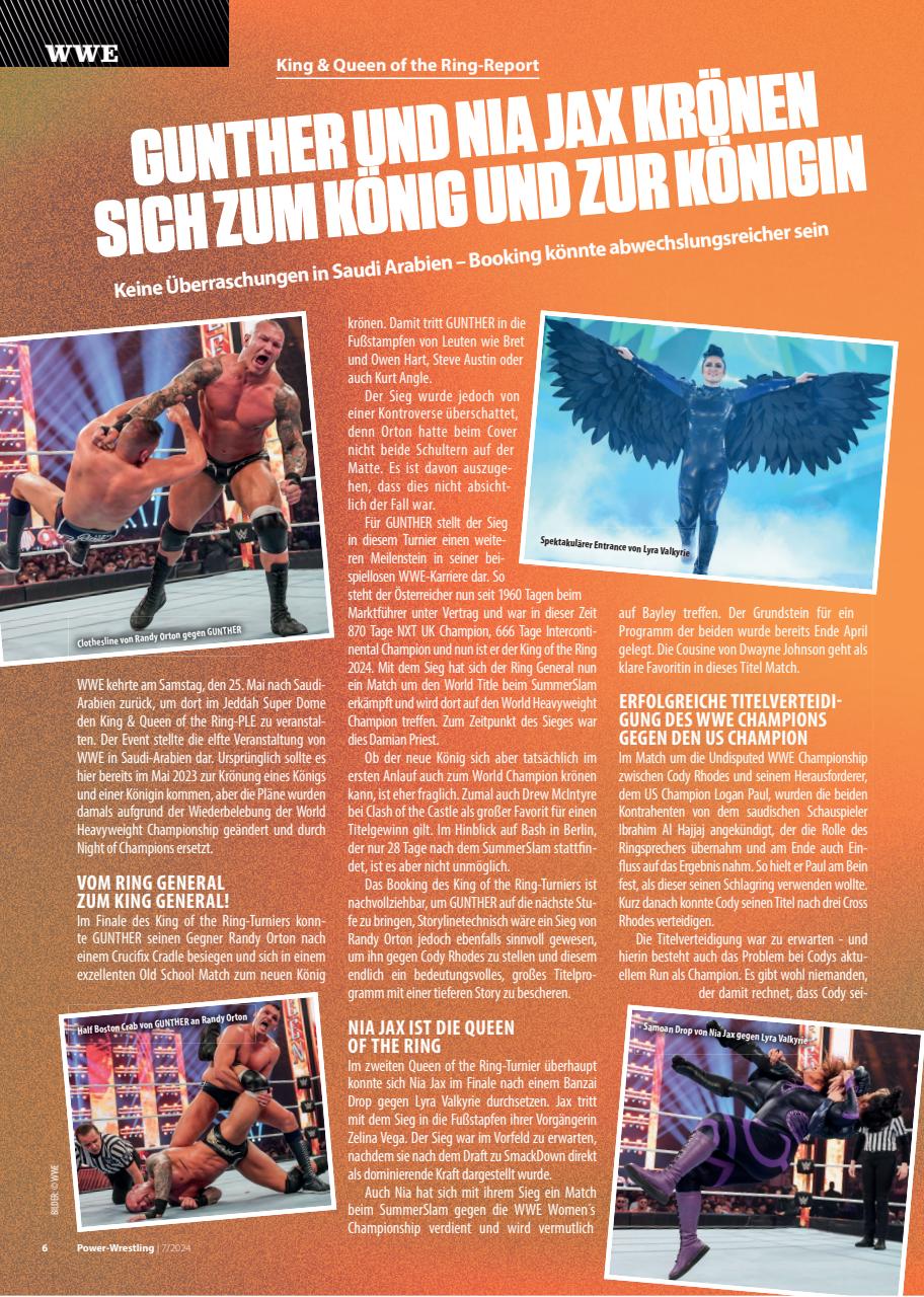 Power-Wrestling Preview Pages