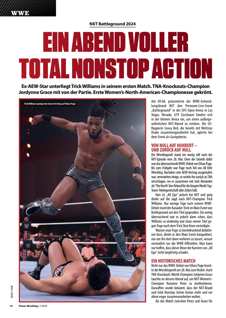 Power-Wrestling Preview Pages